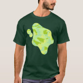 SpringTime Camo Pattern Paint Splat T-shirt (Voorkant)