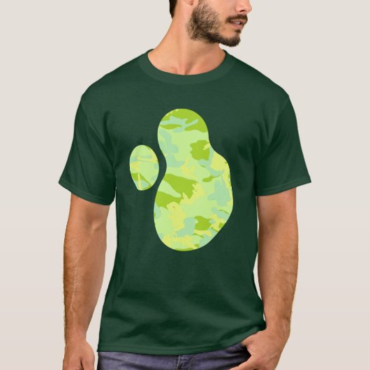 SpringTime Camo Pattern Paint Splat v2 T-shirt (Voorkant)