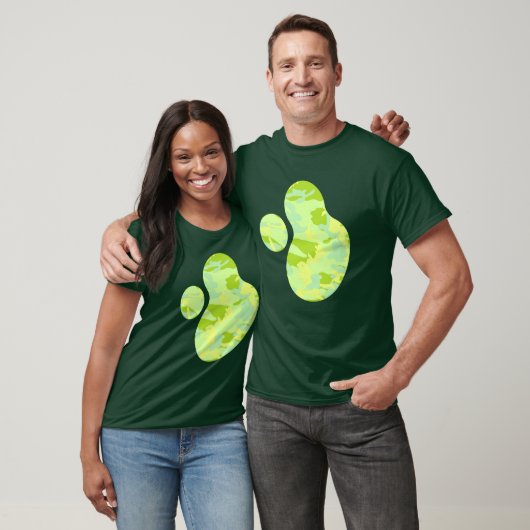 SpringTime Camo Pattern Paint Splat v2 T-shirt (Unisex)