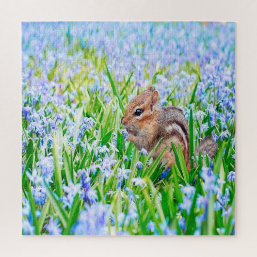 Springtime Chipmunk 2 Legpuzzel (Verticaal)