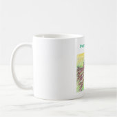 Springtime coffee mug with baby and mother bird  (Gauche)