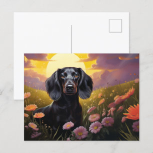 Springtime Dances-briefkaart Briefkaart