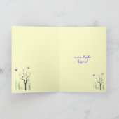 Springtime Dia DE las Madres Kaart (Binnen)