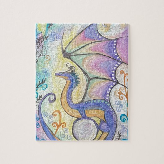 Springtime Dragon Legpuzzel (Verticaal)