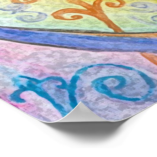 Springtime Dragon Poster (Hoek)