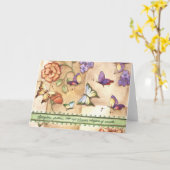 Springtime-filters - Wenskaart Kaart (Gele Bloem)