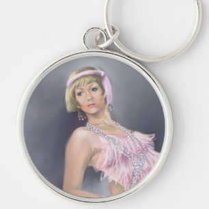 Springtime Flapper-Sleutelhanger Sleutelhanger
