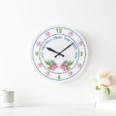 Springtime Floral Grote Klok (Huis)