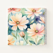 Springtime Floral Romance Notitieboek (Achterkant)