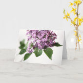 Springtime-fragrance Beauty L Kaart (Gele Bloem)