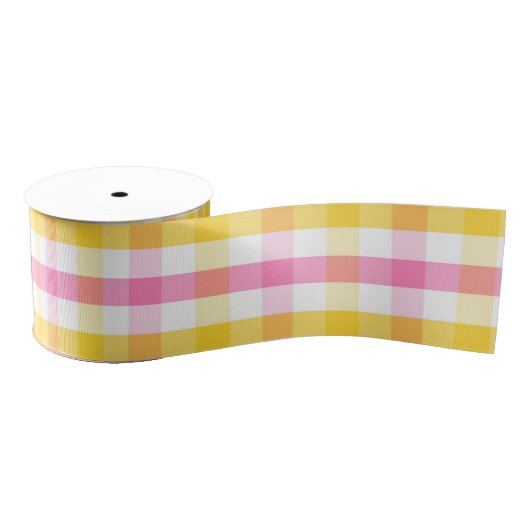 Springtime Gingham Grosgrain Lint (Spoel)