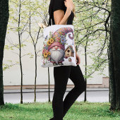 Springtime Gnome Canvas tas