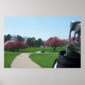 Springtime Golfing Poster (Voorkant)