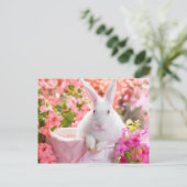 Springtime Hare Briefkaart (Staand voorkant)