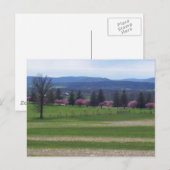 Springtime in Gettysburg Briefkaart (Voorkant / Achterkant)