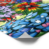 Springtime-kleuren Poster (Hoek)