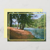 Springtime Lake Briefkaart (Voorkant / Achterkant)