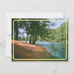 Springtime Lake Briefkaart