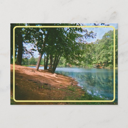 Springtime Lake Briefkaart (Voorkant)