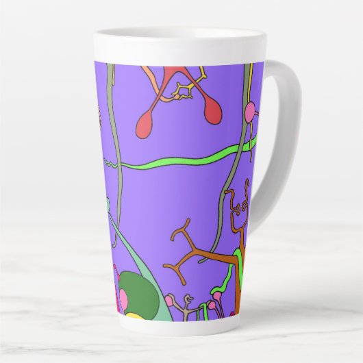 SPRINGTIME - Latte Mug (Angle droit)