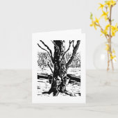 Springtime Magic Note-Kaart Kaart (Gele Bloem)