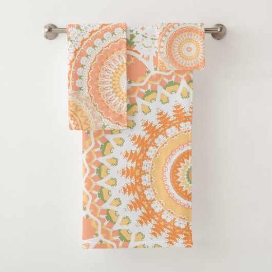Springtime Mandalas Bad Handdoek (Insitu)