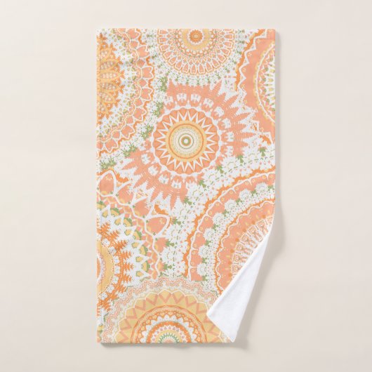 Springtime Mandalas Bad Handdoek (Handdoek)