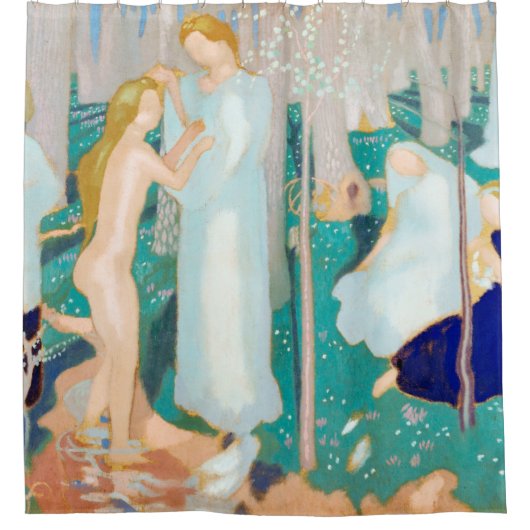 Springtime, Maurice Denis Douchegordijn (Voorkant)