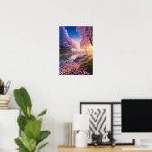 Springtime op het platteland poster (Thuiskantoor)