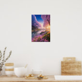 Springtime op het platteland poster (Keuken)