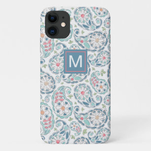 Springtime Paisley Pattern iPhone 11 Hoesje