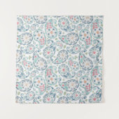 Springtime Paisley Pattern Wandkleed (Voorkant (horizontaal))