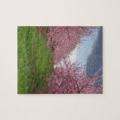 Springtime Peach Orchard Jigsaw Puzzle (Horizontal)