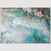 Springtime Peacock Tissuepapier (Voorkant)