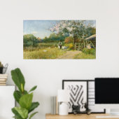 Springtime Poster (Thuiskantoor)