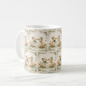 Springtime Quackers: Duck-geïnspireerde slokken 🐥 Koffiemok (Voorkant links)