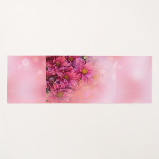 Springtime Roze Yogamat (Voorkant (horizontaal))