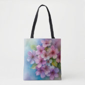 Springtime Sakura Bloom Canvas tas (Voorkant)
