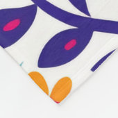 Springtime Serenity 60x80 fleece deken (Hoek)