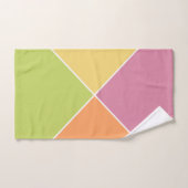 Springtime Sherbet Argyle Bad Handdoek (Handdoek)