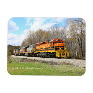 Springtime-treinmotor Colorful Souvenir Fridge Magneet