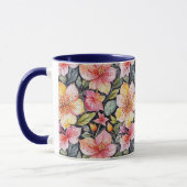 Springtime tuin - Foral pattern 1 - Koffie Mok (Links)