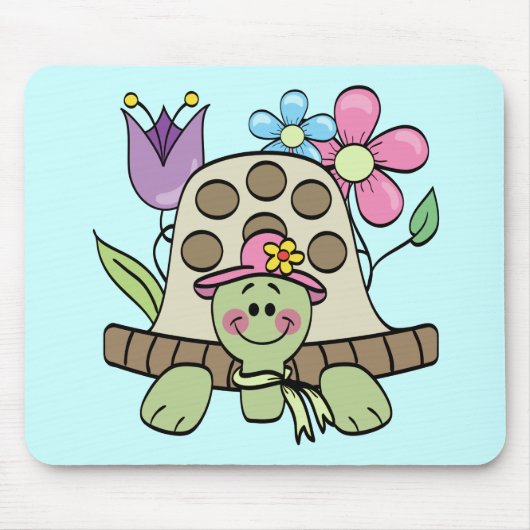 Springtime Turtle Tshirts en Gifts Muismat (Voorkant)