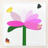 Springtime Vrienden Glas Onderzetters (Voorkant)