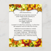 Springtime Wedding Enclosure Kaart (Voorkant)