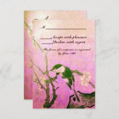 SPRINGVOEDING OP DE STROOMBOOM MONOGRAM PINK RSVP (Voorkant / Achterkant)