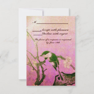 SPRINGVOEDING OP DE STROOMBOOM MONOGRAM PINK RSVP KAARTJE
