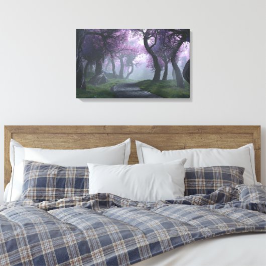 Springwalk Canvas Print (Insitu (Slaapkamer))