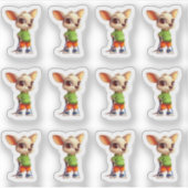 Springy Roo 12 Sticker Blad (Voorkant)