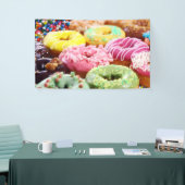 sprinkhanen donuts spandoek (Beurs)